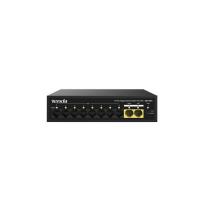 TENDA SG110PC 10 Port 8 Port Poe+ 10/100/1000 Mbps + 2 Port Uplink Switch Çelik Kasa Rack Mount